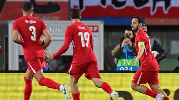 Türkiye hazırlık maçında Avusturya'ya 6-1'lik skorla yenildi