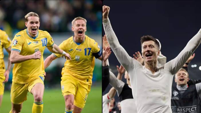 Ukrayna ve Polonya 2024 Avrupa Futbol Şampiyonası'nda