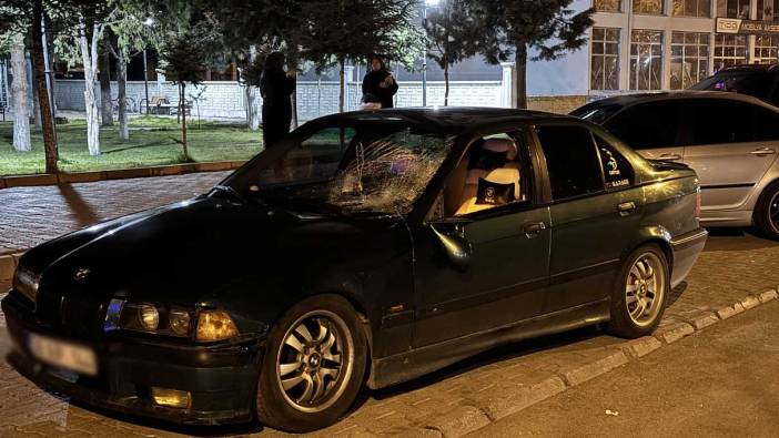 Kayseri'de otomobilin çarptığı kişi 20 metre sürüklendi