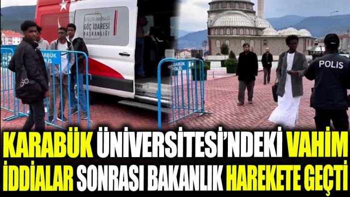 Karabük Üniversitesi'ndeki vahim iddialar bakanlığı harekete geçirdi