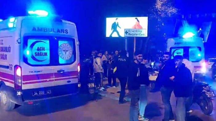 Kadıköy'de feci kaza! Şerit değiştirirken motosiklete çarptı