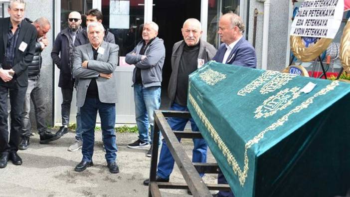 Erkan Petekkaya'nın babasının cenazesinde olay
