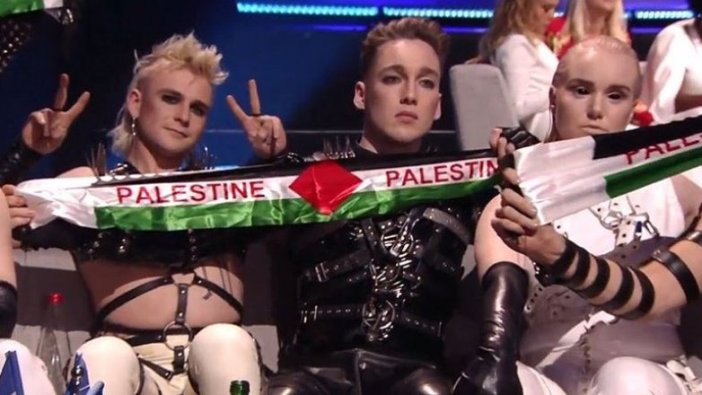 İzlanda'ya 'Filistin bayrağı' cezası