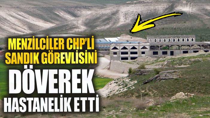 Eskişehir’de menzilciler CHP’li sandık görevlisini döverek hastanelik etti