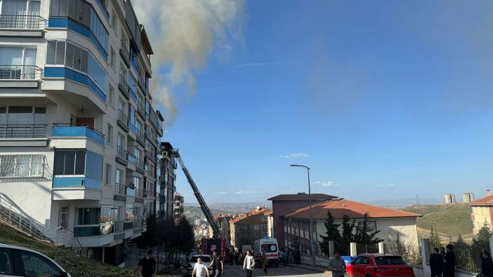 Pursaklar'da çıkan yangın kontrol altına alındı