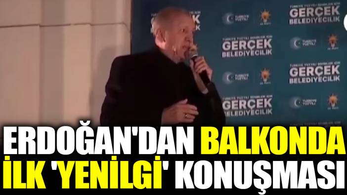 Seçim sonuçları sonrası Erdoğan’dan ilk açıklama