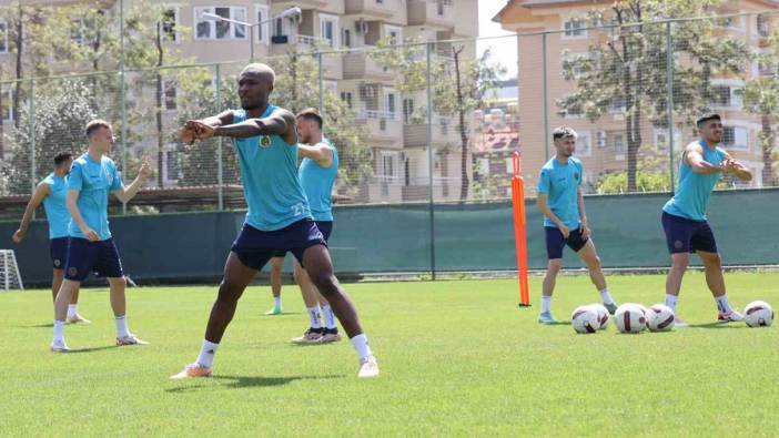 Alanyaspor Gaziantep FK maçı için hazırlıklarını tamamladı
