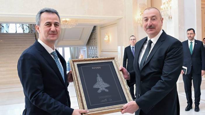 Azerbaycan Cumhurbaşkanı Aliyev ile Savunma Sanayii Başkanı Görgün görüştü!
