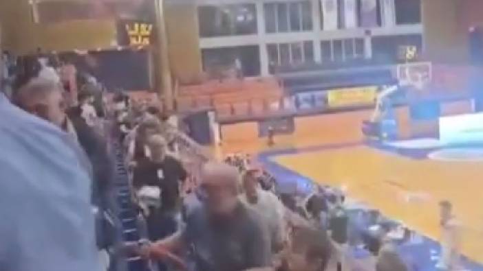 İsrail'de füze saldırıları nedeniyle basketbol maçı yarıda kesildi