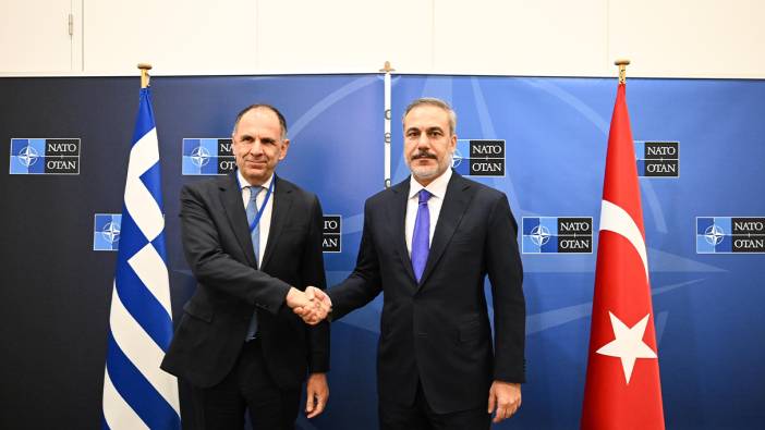 Dışişleri Bakanı Fidan Yunanistan Dışişleri Bakanı Gerapetritis ile bir araya geldi