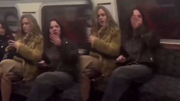İzleyenler anlam veremedi! Tanımadığı birine metroda yumruk attı