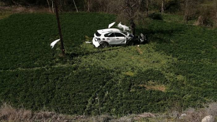 Cenazeye giderken tarlaya uçtular: 2 ölü 3 yaralı