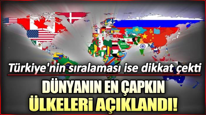 Dünyanın en çapkın ülkeleri açıklandı: Türkiye'nin sıralaması ise dikkat çekti!