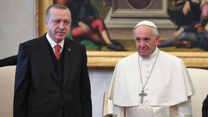 Cumhurbaşkanı Erdoğan’dan Papa Fransuva'ya Filistin mektubu!