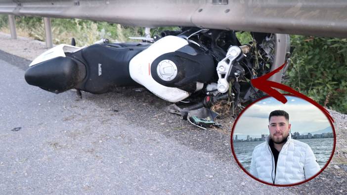 Denizli’de feci motosiklet kazası! 27 metre savruldu