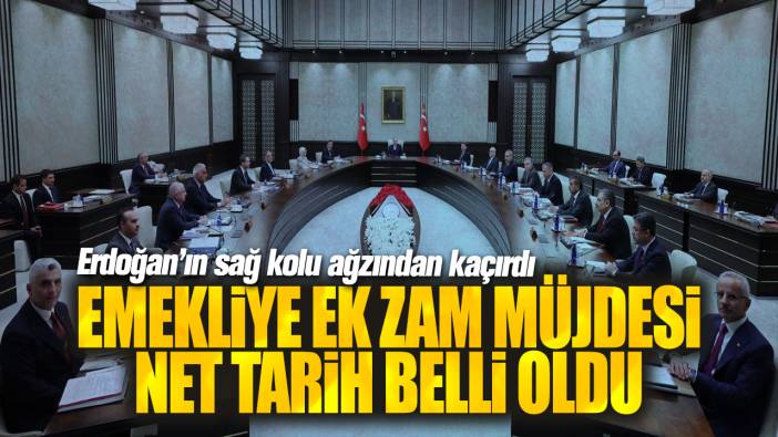 Erdoğan’ın sağ kolu ağzından kaçırdı! Emekliye ek zam müjdesi net tarih belli oldu