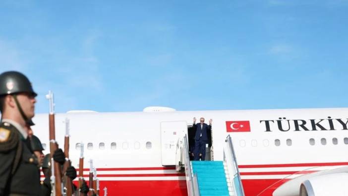 Cumhurbaşkanı Erdoğan Irak'a hareket etti