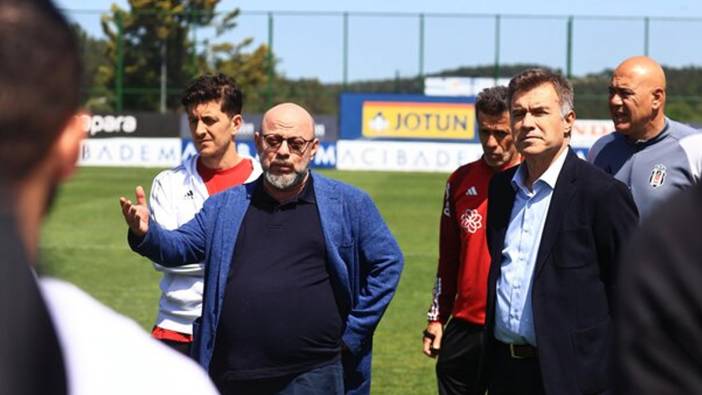 Beşiktaşlı yöneticiler futbol A takımıyla buluştu