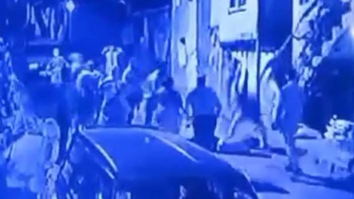 Kastamonu'da 1 kişinin ağır yaralandığı baltalı kavga kamerada