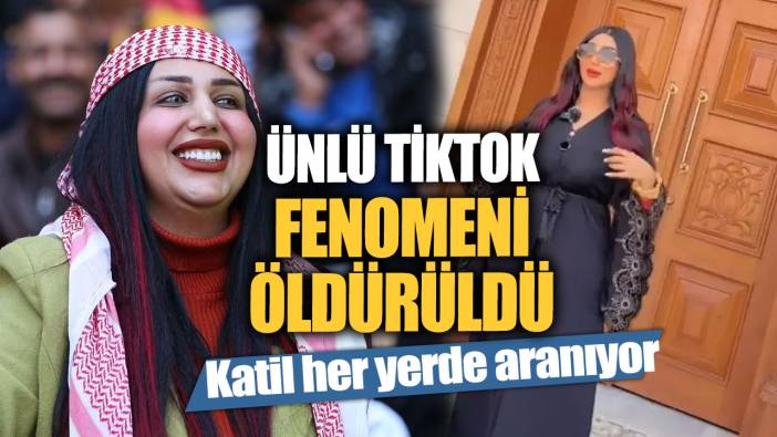 Ünlü TikTok fenomeni öldürüldü! Katil her yerde aranıyor