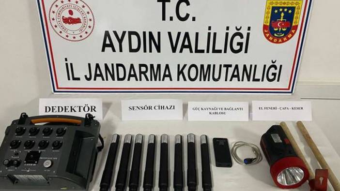 Aydın'da tarihi eser operasyonu