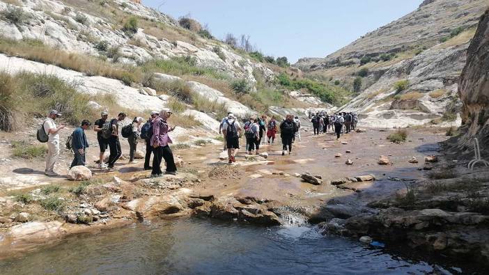 Doğaseverler karagül için Halfeti'ye akın etti