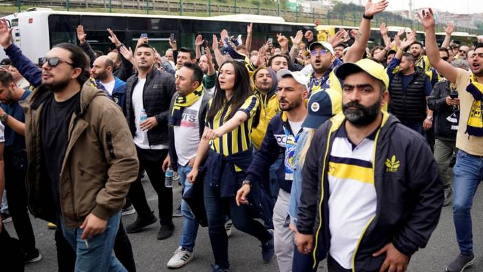 Fenerbahçe taraftarı RAMS Park’a ulaştı