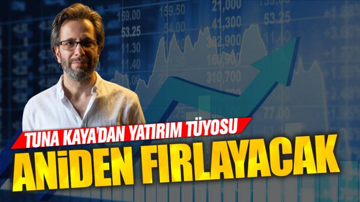 Tuna Kaya'dan yatırım tüyosu: Aniden fırlayacak