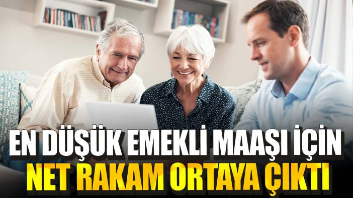 En düşük emekli maaşı için net rakam ortaya çıktı