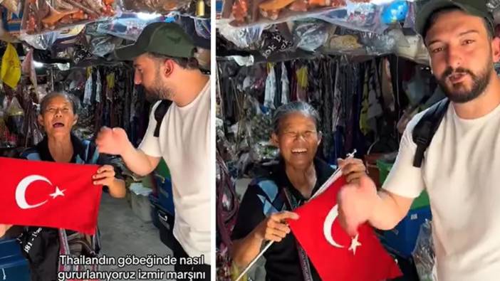 Taylandlı Türk müşteri gördü! Jest üstüne jest yaptı
