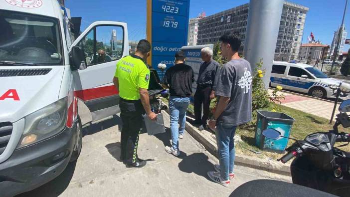 Elazığ’da trafik kazası : 1 yaralı