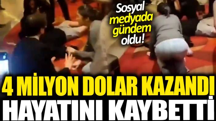 Sosyal medyada gündem oldu!: 4 milyon dolar kazandı! Hayatını kaybetti