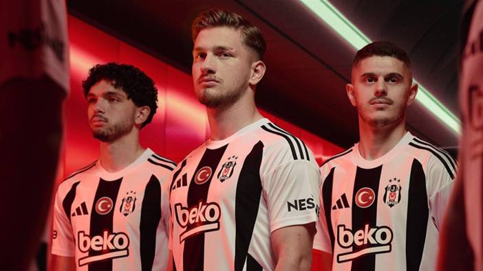 Beşiktaş yeni sezonda iç saha maçlarında giyeceği formayı açıkladı