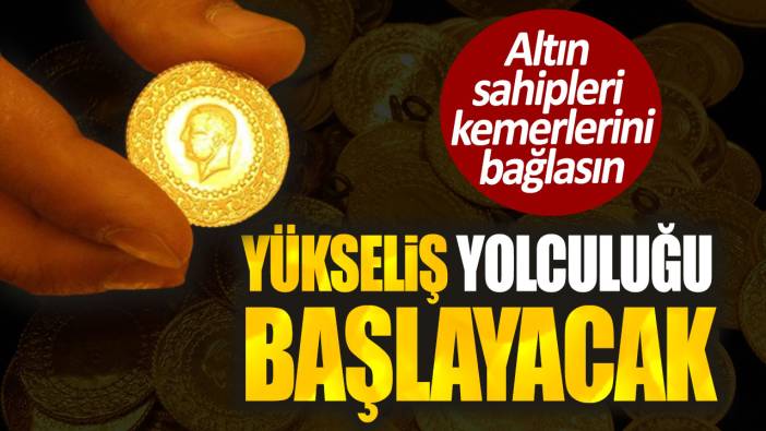 Altın sahipleri kemerlerini bağlasın. Yükseliş yolculuğu başlayacak