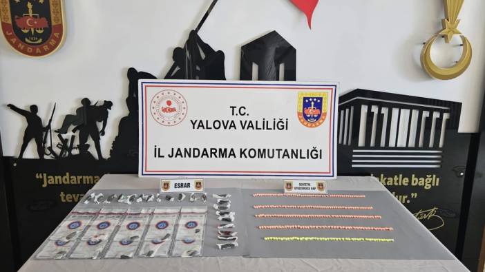 Yalova'da uyuşturucu operasyonu