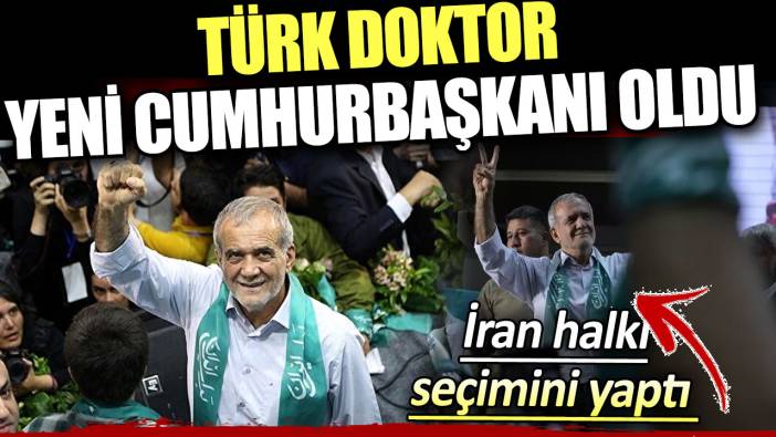 Türk doktor Pezeşkiyan İran'ın yeni cumhurbaşkanı oldu
