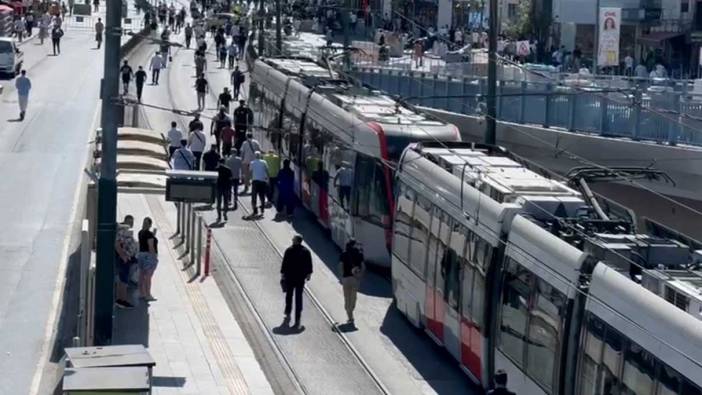 Kabataş-Bağcılar Tramvay Hattı'nda seferler aksamıştı. Normale döndü