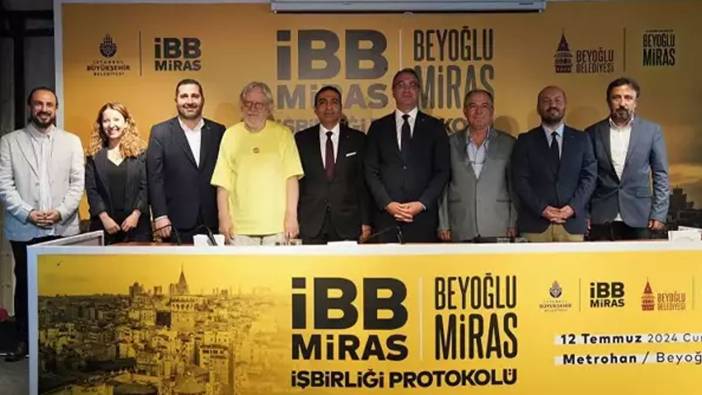 İBB ve Beyoğlu Belediyesi kültürel miras alanlarının korunması için protokol imzaladı