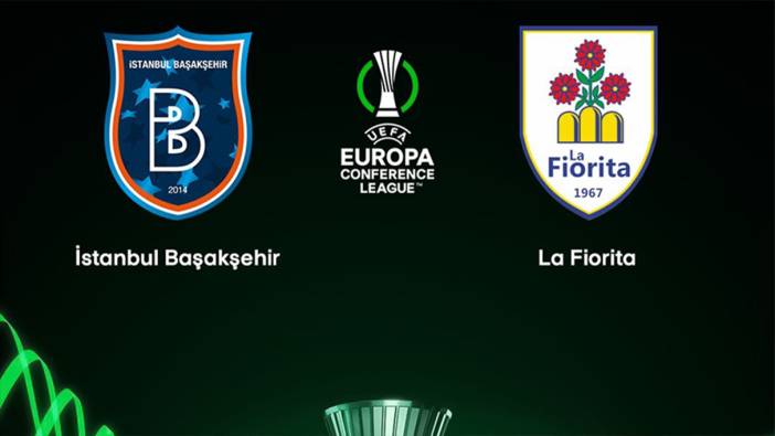 Başakşehir UEFA Avrupa Konferans Ligi'nde La Fiorita ile karşılaşacak