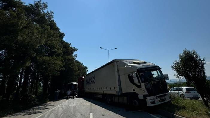 Samsun-Ordu kara yolu kaza sonrası tekrar açıldı