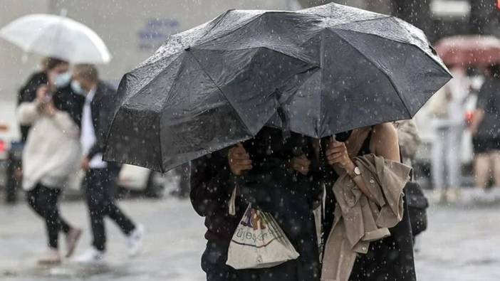 Meteoroloji'den Marmara bölgesi için sağanak yağış uyarısı