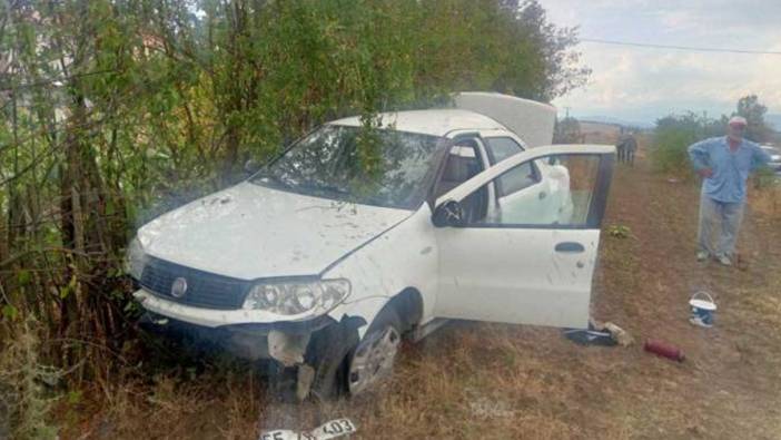 Savrulan otomobilin camından fırlayan 13 yaşındaki çocuk hayatını kaybetti