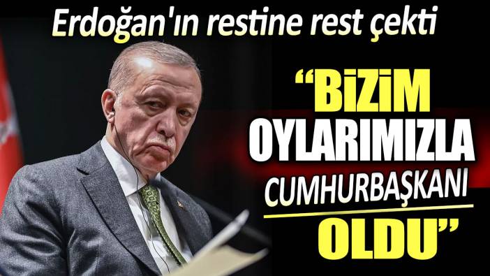 Erbakan'dan Erdoğan'ı çok kızdıracak sözler. Bizim oylarımızla Cumhurbaşkanı oldu