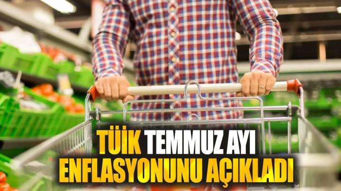 Son dakika... TÜİK Temmuz ayı enflasyonunu açıkladı