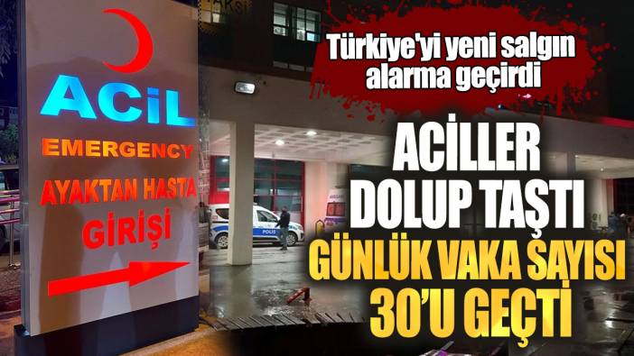 Türkiye'yi yeni salgın alarma geçirdi! Aciller dolup taştı günlük vaka sayısı 30’u geçti