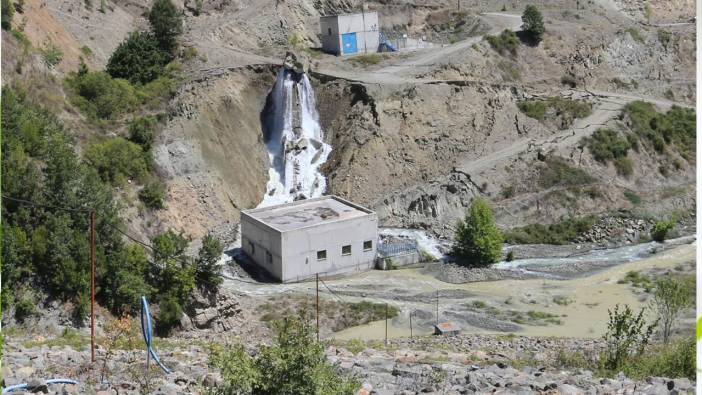 Amasya'da heyelan