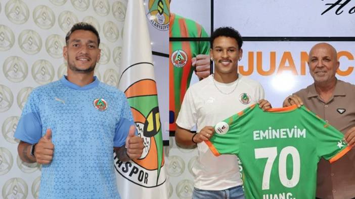 Alanyaspor'dan üst üste iki transfer açıklaması birden yapıldı