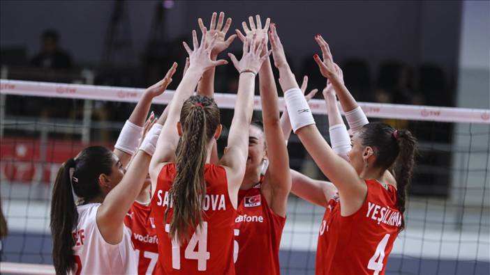 20 Yaş Altı Kadın Milli Voleybol Takımı Avrupa şampiyonu