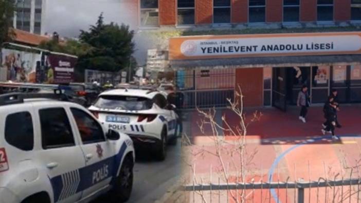 Etiler'de lisede korku dolu dakikalar! Öğretmen okul içerisinde ateş etti