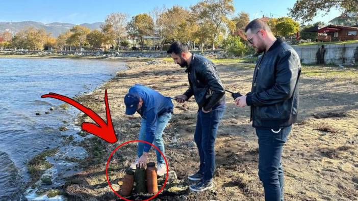 Sular çekilince karaya vurdu! İznik Gölü’nde keşfedildi! Hem de 3 tane